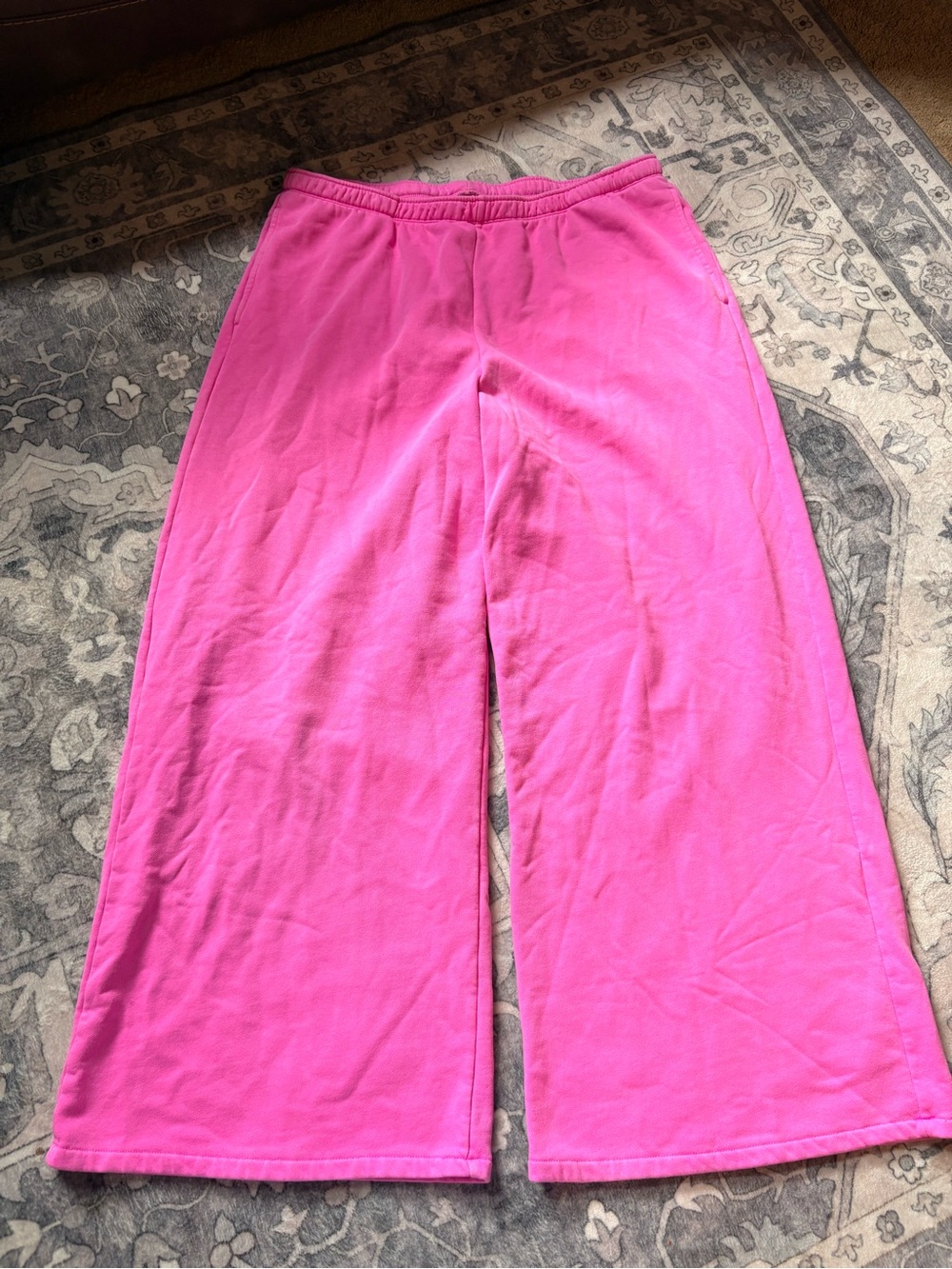 Gap high rise wide leg sweatpant